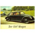 Advertising VOLKSWAGEN BEETLE Postcard (Mayfair...