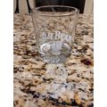 JIM BEAM BOURBON-Whiskey/Rocks Glass-GOLF BASE-...