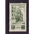 LEBANON 1953 GENERAL POST OFFICE 10p GREEN SG 4...