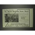 1911 Marion Steam Shovel Ad - For Many Contractors