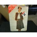 Butterick See & Sew 3829 Misses Vest & Skirt Pa...