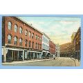 CT Norwich Shetucket St Street Scene w/Trolley ...