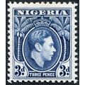 Nigeria 1938 3d blue SG 53 unused