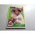 1990 CMC Card # 165 Ron Washington Very Good-Ex...