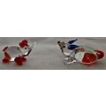 Vintage, ( 1970's) Hand Made, Art Glass Miniatu...