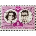 STAMP BELGIUM SG1766 1960 3Fr Royal Wedding Used
