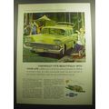 1958 Chevrolet Brookwood Station Wagon Advertisement