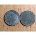 Austria 1957 5 Groschen Coin