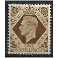 1947 SG475 1/- Bistre-Brown Mounted Mint .