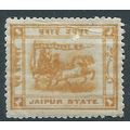 Jaipur (IFS) 1905 SG15 1r Orange-Yellow (light ...