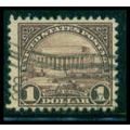 Used 571 $1 Lincoln Memorial Average Plus M09504
