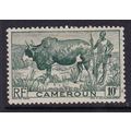 CAMEROUN / CAMEROON 1946 ZEBU & HERDSMAN 10c MI...