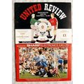 1991 programme Manchester United v. Cambridge U...