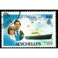 Seychelles 1981 Royal Wedding R10 Used Stamp