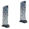 2-PACK Walther PK380 380acp 8rd Stainless Black...