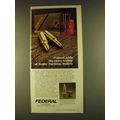 1980 Federal Cartridge Ad - Wallop of Nosler Bu...