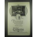 1923 Gillette Safety Razor Ad - makes shaving a...