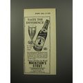 1950 Mackeson's Stout Beer Ad - Taste the diffe...