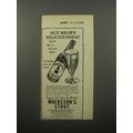 1950 Mackeson's Stout Beer Ad - Nut-Brown Delic...