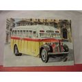 1949 DODGET11OL BUS. unused postcard Maximim ca...