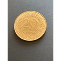 Umlaufmünze Frankreich 20 Centimes 1988