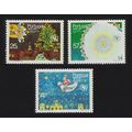 Portugal Christmas Children's Paintings 3v 1987...