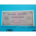 Espana Spain 1938 25 Pesetas Banknote Reproduct...