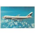 Delta Air Lines Boeing B747 Aircraft Postcard (...