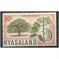 Nyasalanbd 1964 SG209 10/- Green, Orange-Brown ...