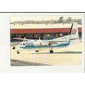 Aviation AIR UK Fokker F27 Postcard