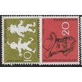 1958 Michel 281/282 - MH (*)
