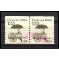 Used 2133 12.5c Pushcart Very Fine Pair PA0787