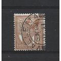 Malta.SG195 1d Chestnut.Fine Used.Apr25n