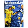 2001 programme Sheffield Wednesday v. Bolton Wa...