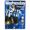 2000 programme Sheffield Wednesday v. Stockport...