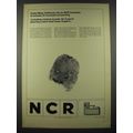 1965 NCR 315 CRAM Computer Ad - Costa Mesa, California