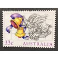 1985 Christmas SG 989. 33c Angel with bells