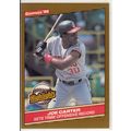 1986 Donruss Highlights Joe Carter baseball car...