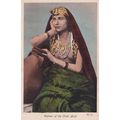 Woman Of The Chief Arab Egyptian Old Postcard