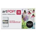 artPOP! Artists' Watercolours Half Pan Set, 12 ...