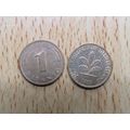 1989f 1 Pfennig Germany Coin