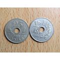 Denmark 1968 25 Ore Coin