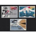 Cyprus Road Safety Campaign 3v 1986 MNH SG#689-691