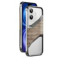 Aluminum Alloy Solid Wood Frameless Hollow Meta...