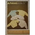 1983 Patons 7107 bay's yoke sweaters, DK, 46-51...