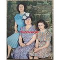 Three Royal Ladies, (Future Queen Elizabeth II)...