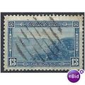 Canada 1938 SG364 13c Blue Good Used. .