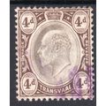 1902 TRANSVAAL Sg249 4d Black & Brown VERY FINE...