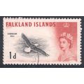 Falkland Islands 1960 - SG194 - 1d black & red ...