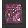 Malta.SG336 4d Knights of Malta.Mounted Mint.Se...